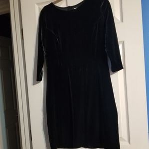 Charter club velour dress